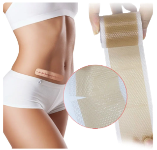 Cinta silicona transparente para cicatrices 3,5cm x 1.5mts