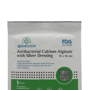 Apósito Alginato de Calcio con plata 10x10